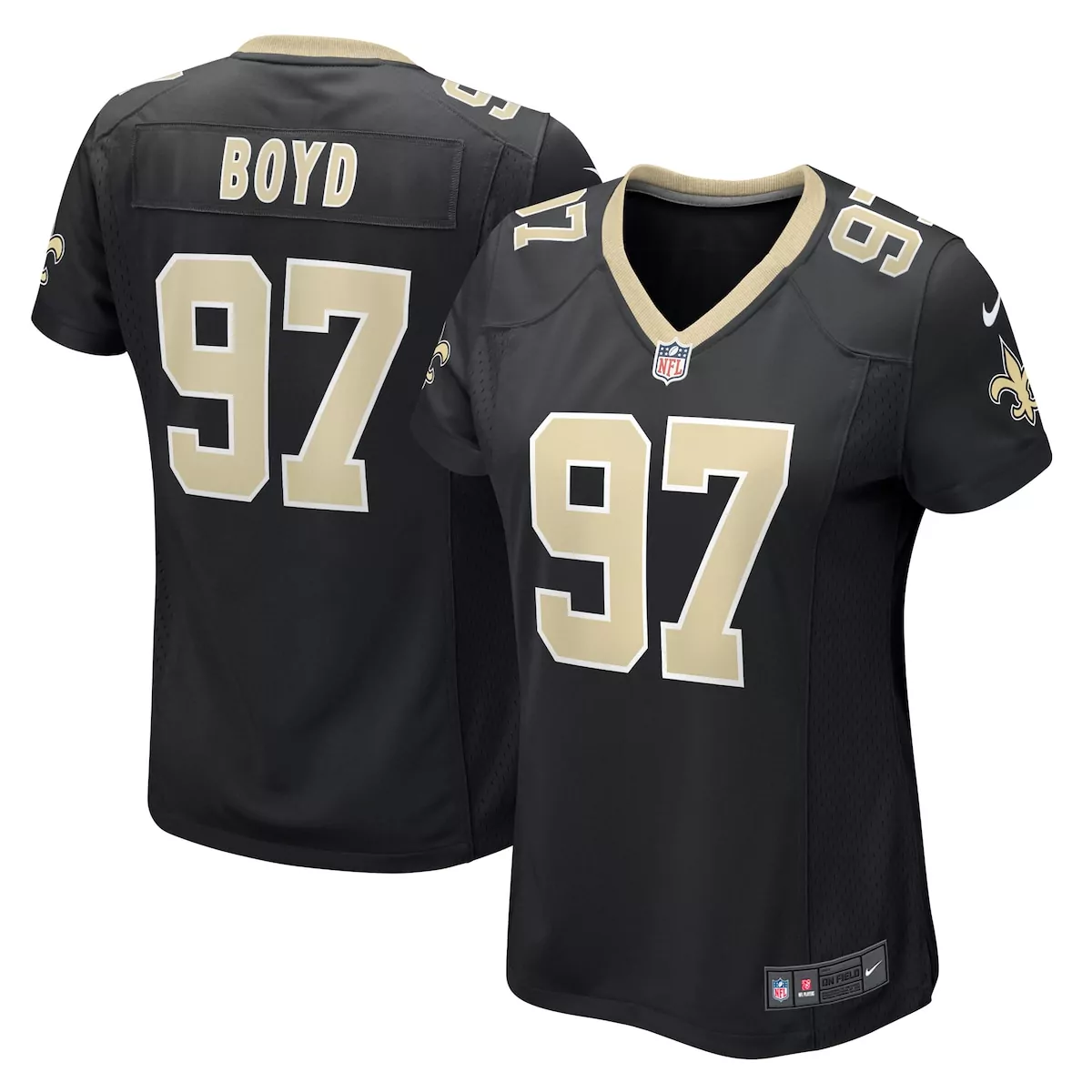 new orleans saints kelvin banks jr black 2025 nfl draft first round pick game jersey