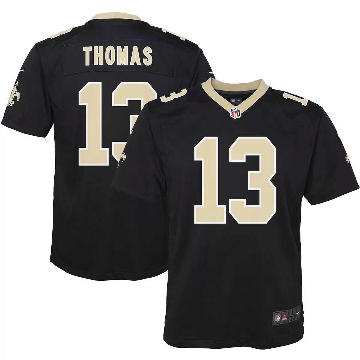 new orleans saints michael davis black team game jersey iiv