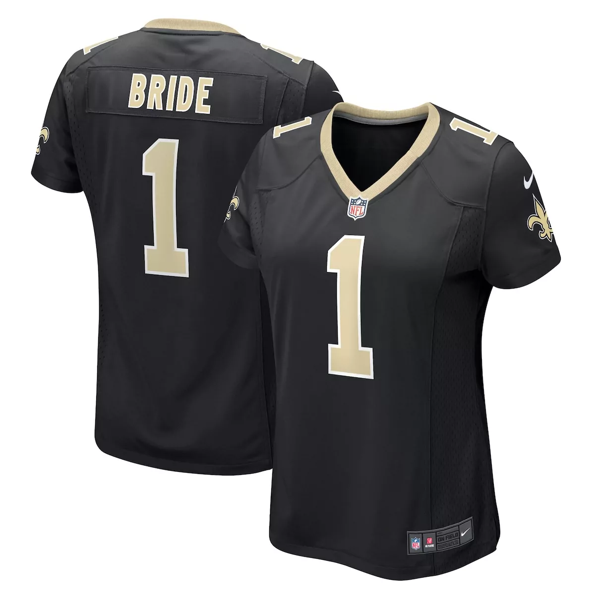 new orleans saints black custom game jersey zjm