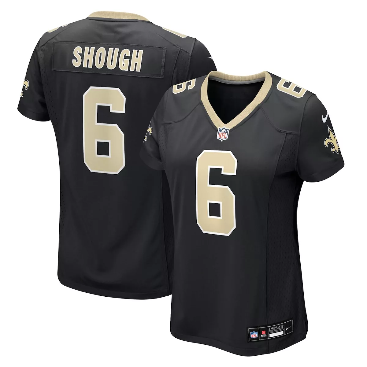 new orleans saints trey palmer black team game jersey ukh