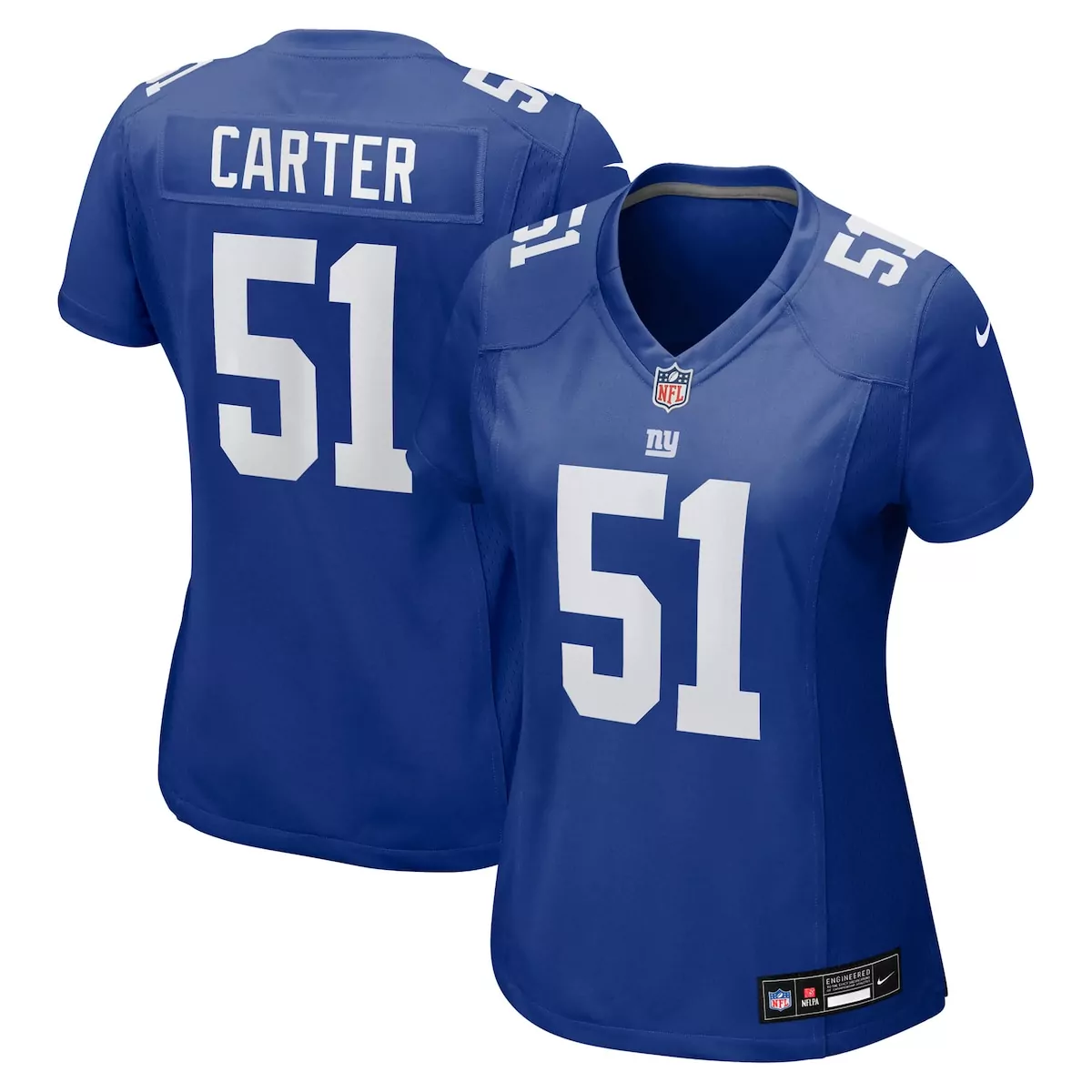 new york giants abdul carter royal first round pick game jersey uc6