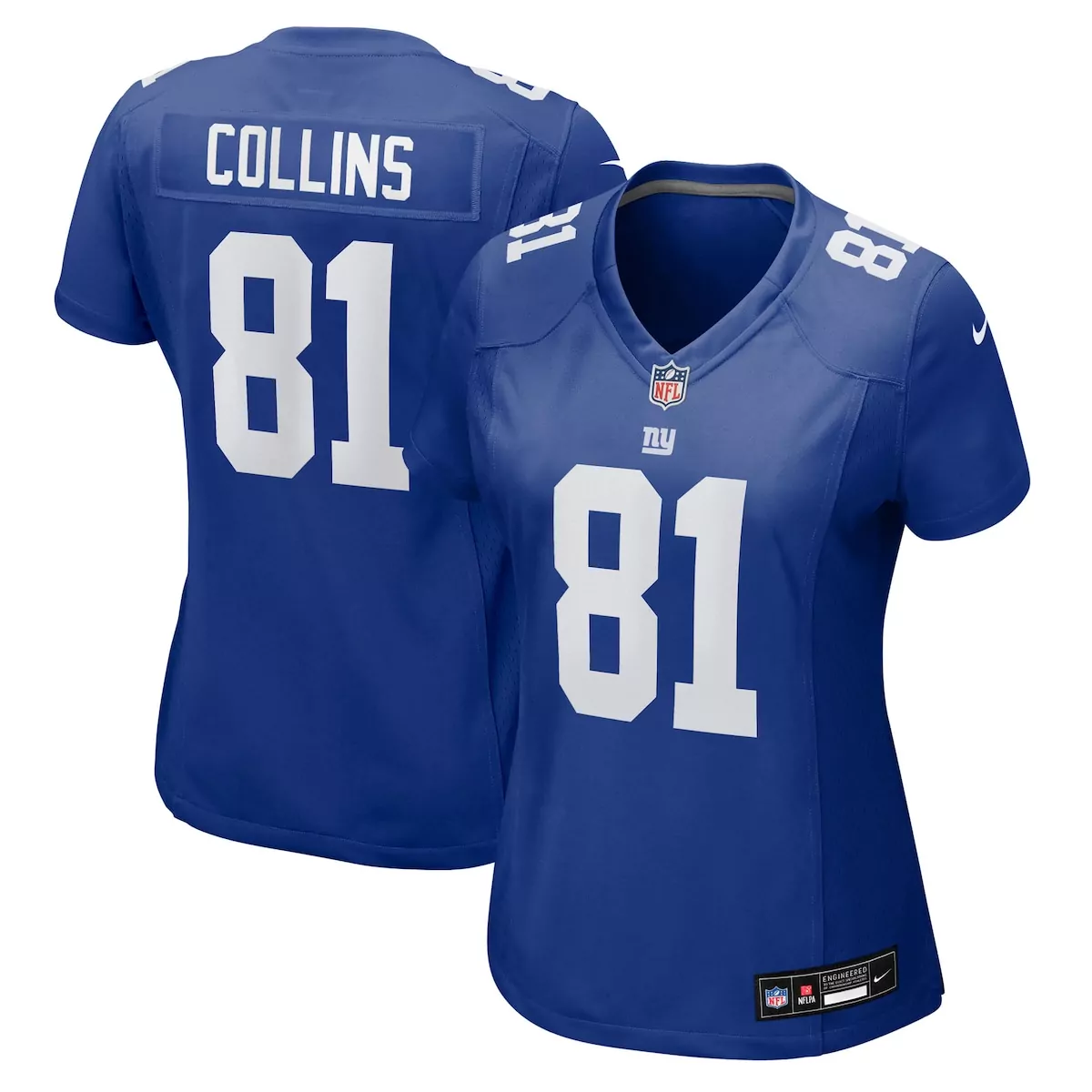 new york giants beaux collins royal team game jersey ipm
