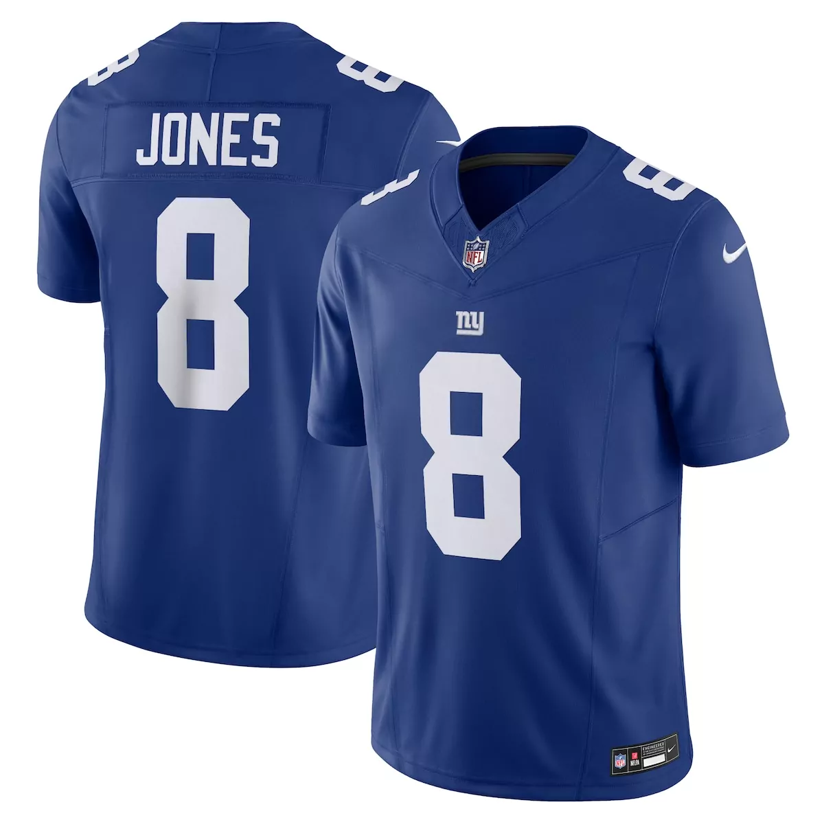 new york giants daniel jones royal player jersey