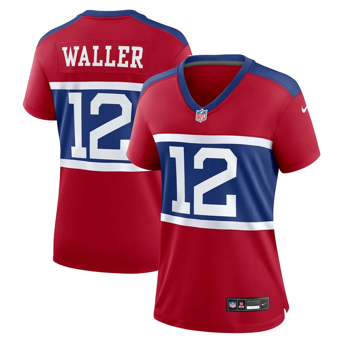 new york giants darren waller century red alternate retired player game jersey