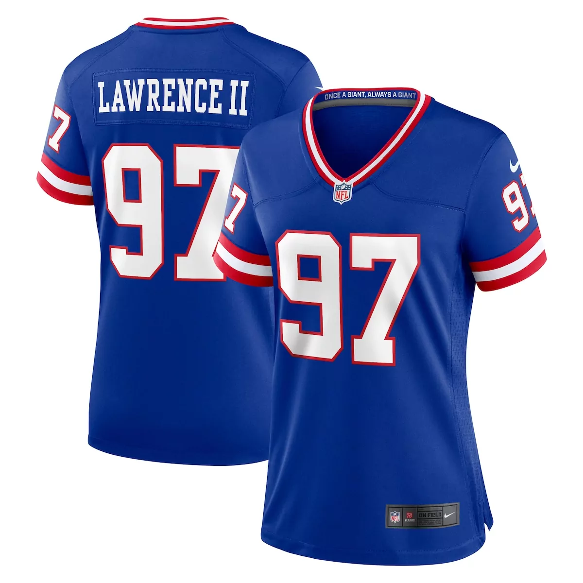 new york giants devin singletary red game jersey