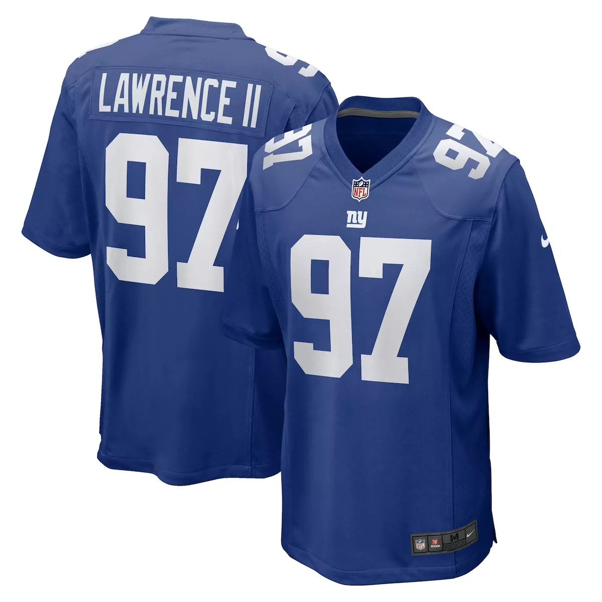new york giants dexter lawrence ii century red alternate vapor f u s e limited jersey