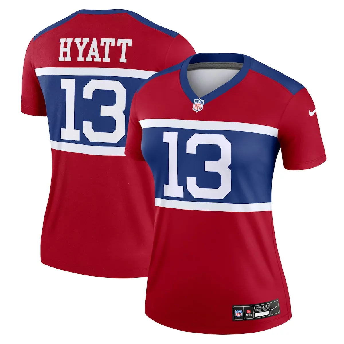 new york giants jalin hyatt century red alternate vapor f u s e limited jersey