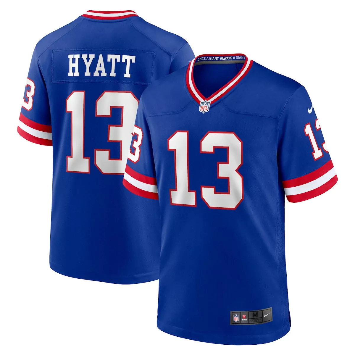 new york giants jalin hyatt century red alternate vapor f u s e limited jersey