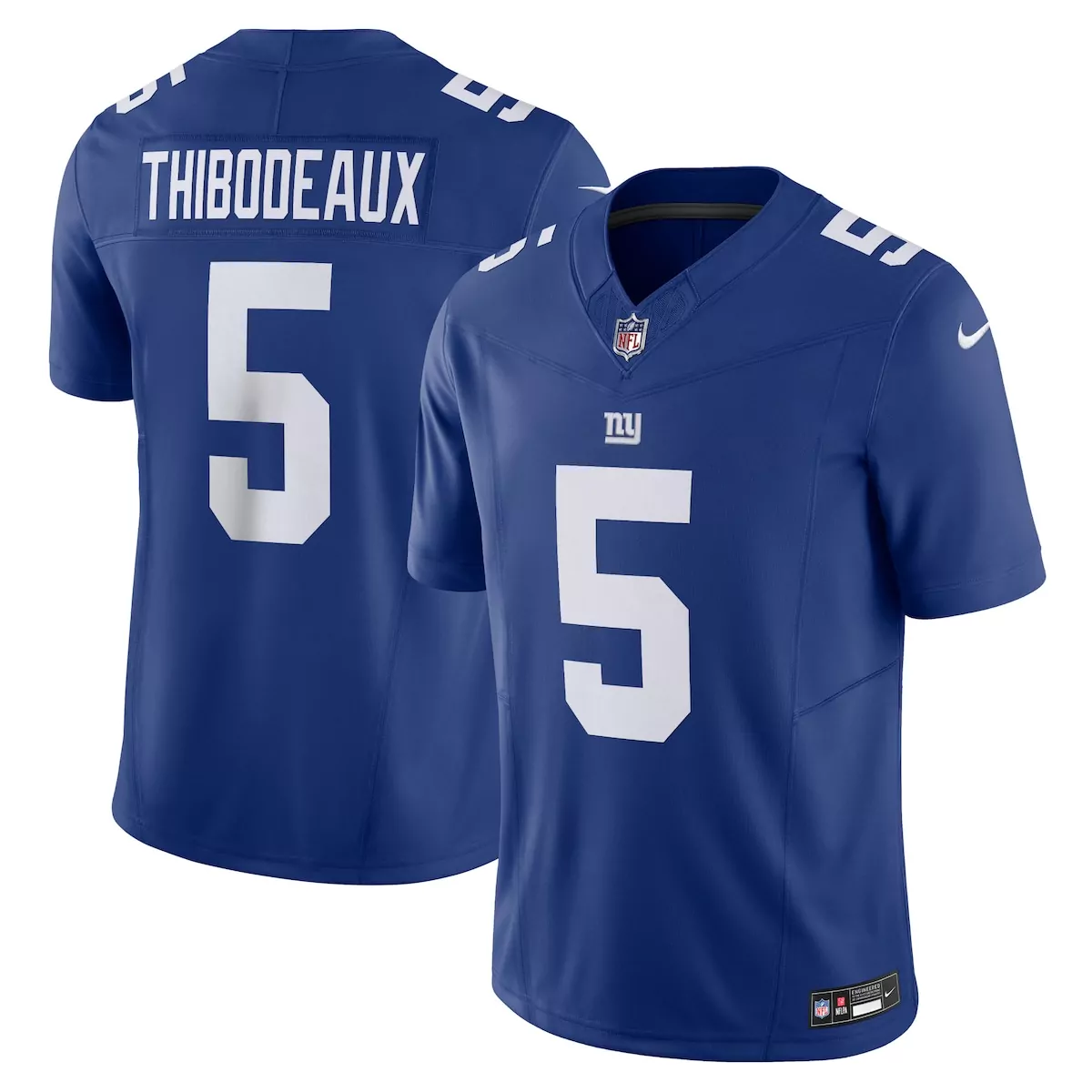 new york giants kayvon thibodeaux royal game jersey