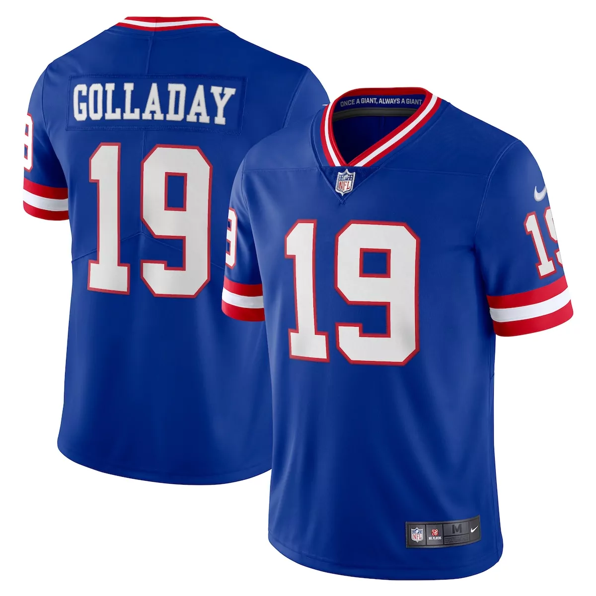 new york giants kenny golladay royal classic vapor limited player jersey