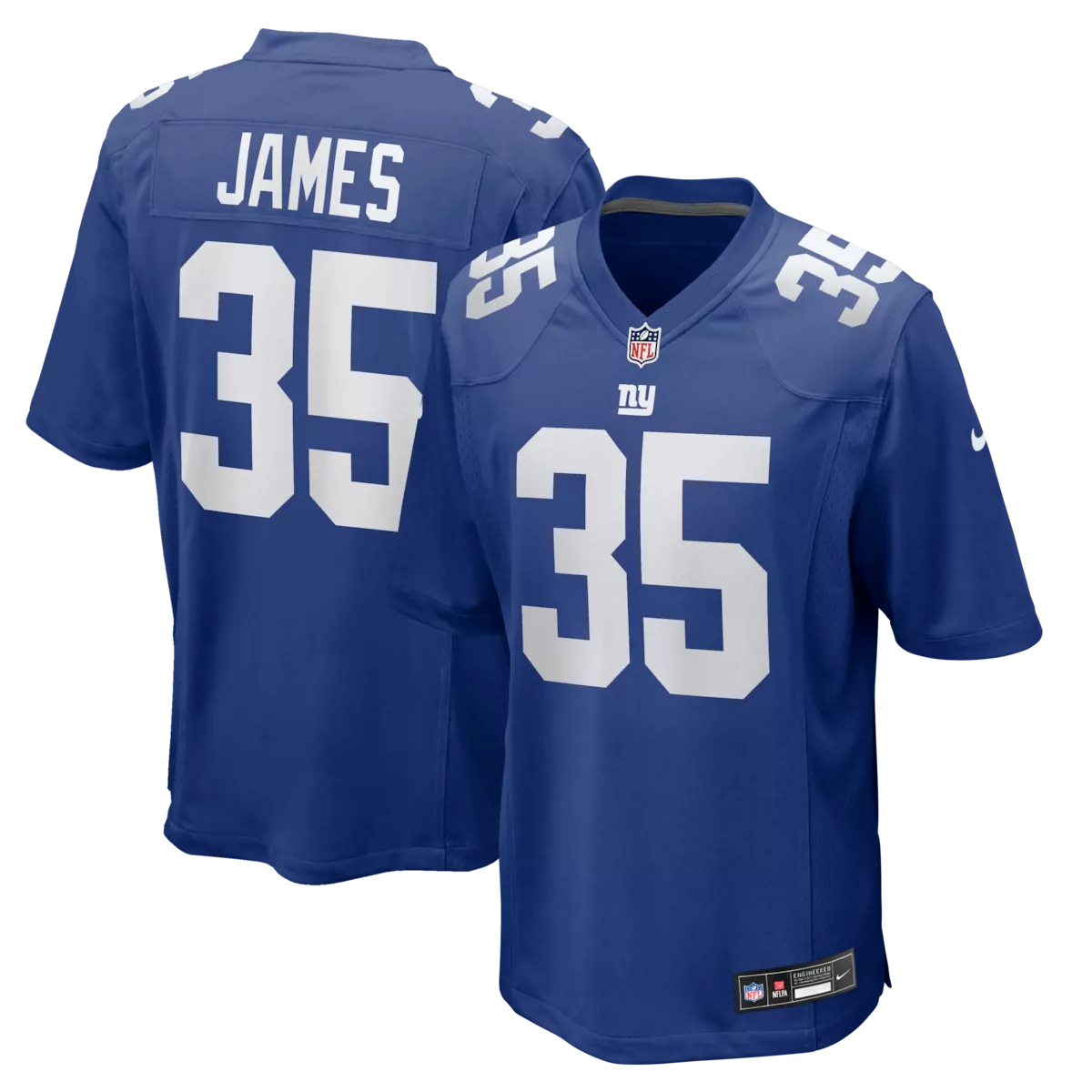 new york giants lamareon james royal team game jersey 960