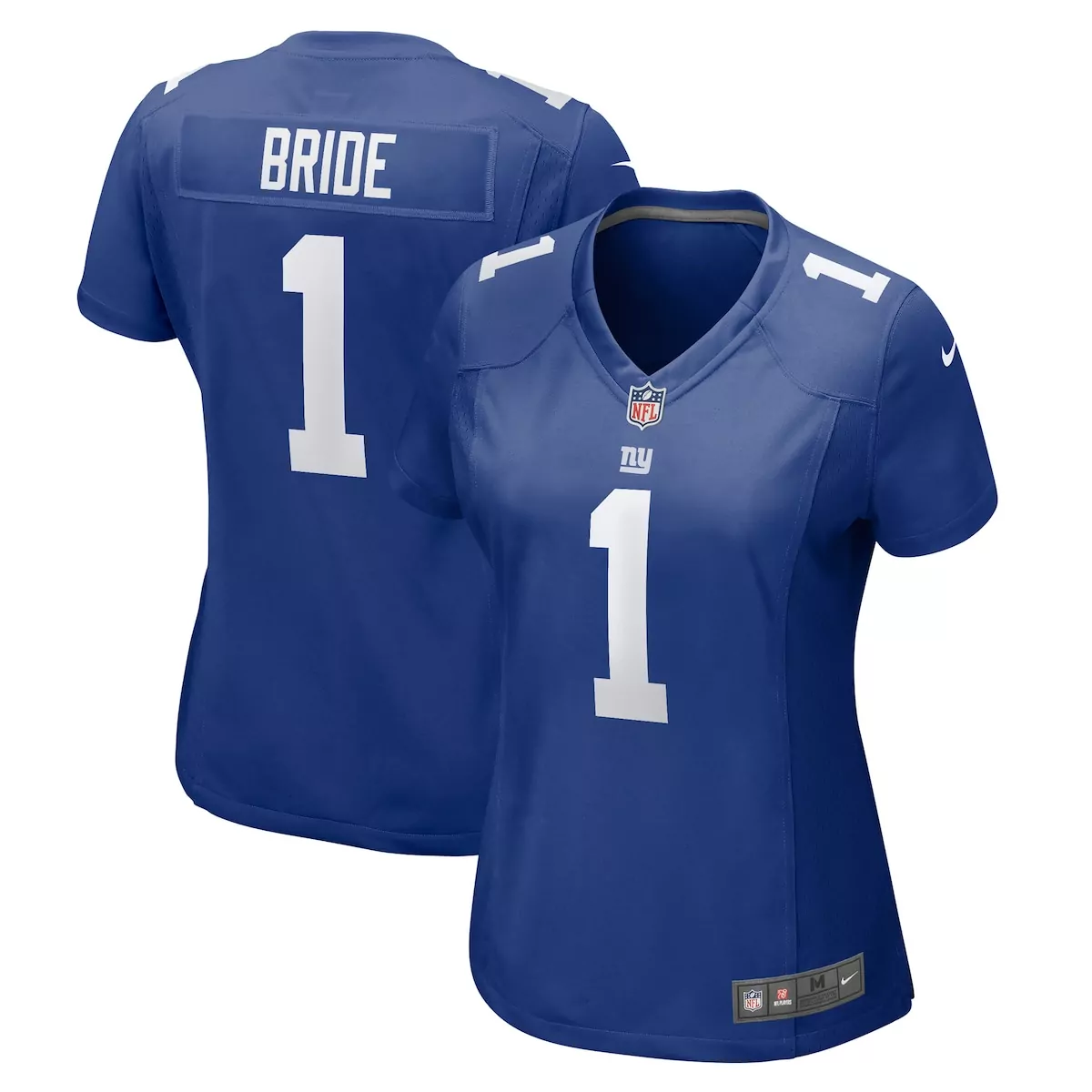 new york giants number 1 bride royal game jersey