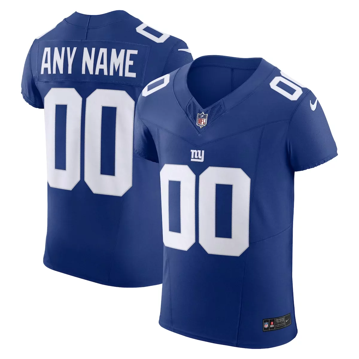 new york giants century red alternate game custom jersey qc1