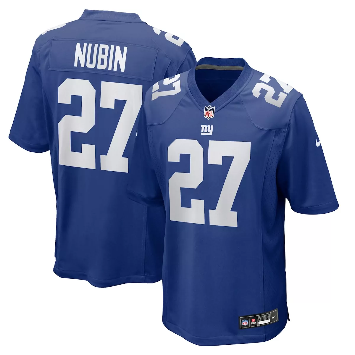 new york giants tiki barber royal game retired player jersey