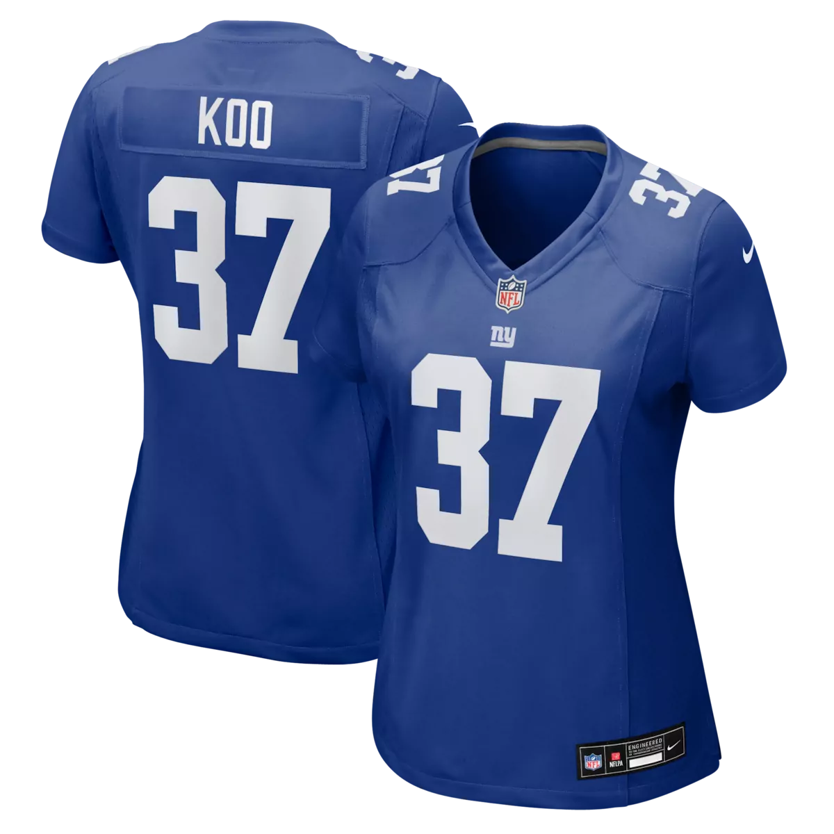 new york giants younghoe koo royal team game jersey hoz