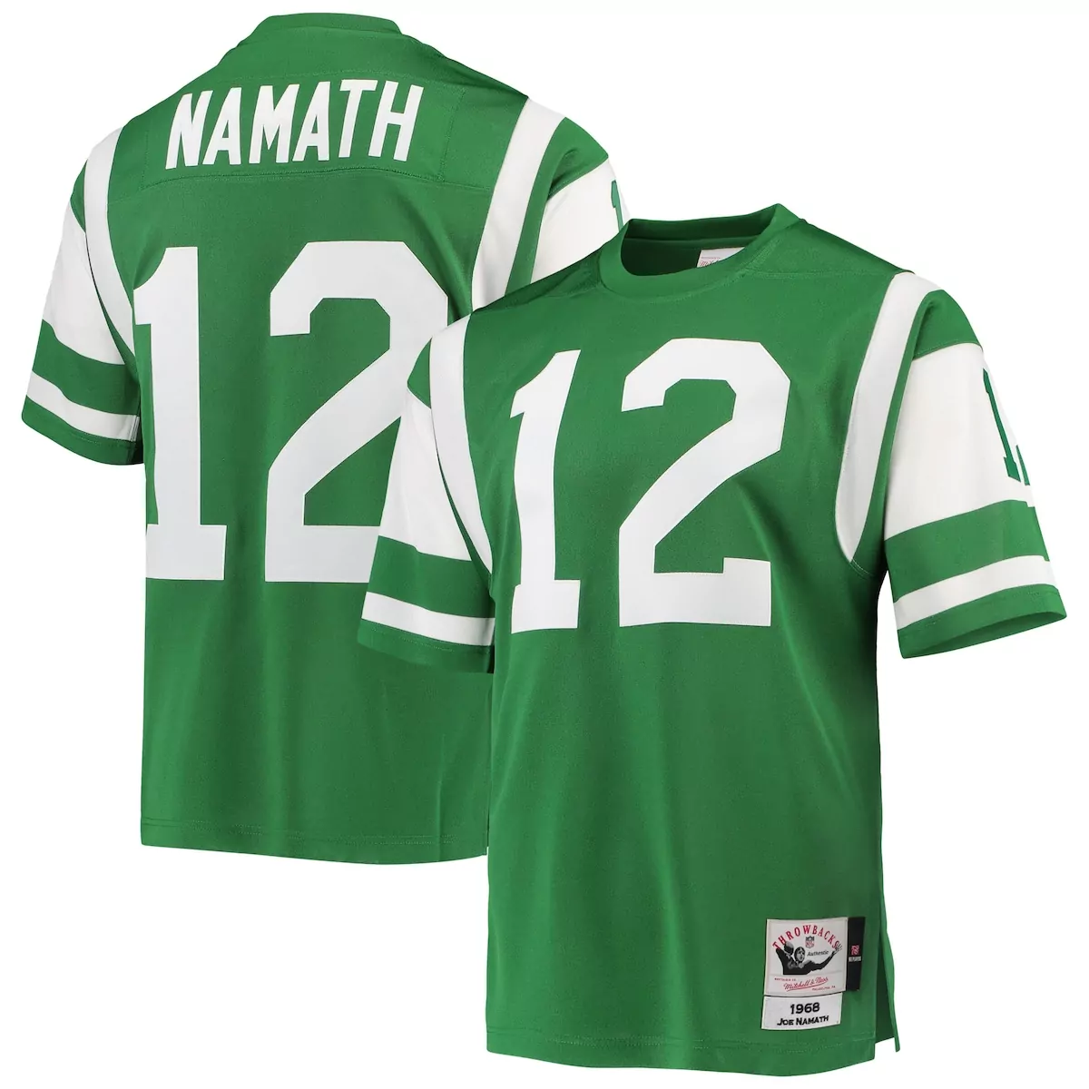new york jets jermaine johnson ii white classic alternate game jersey