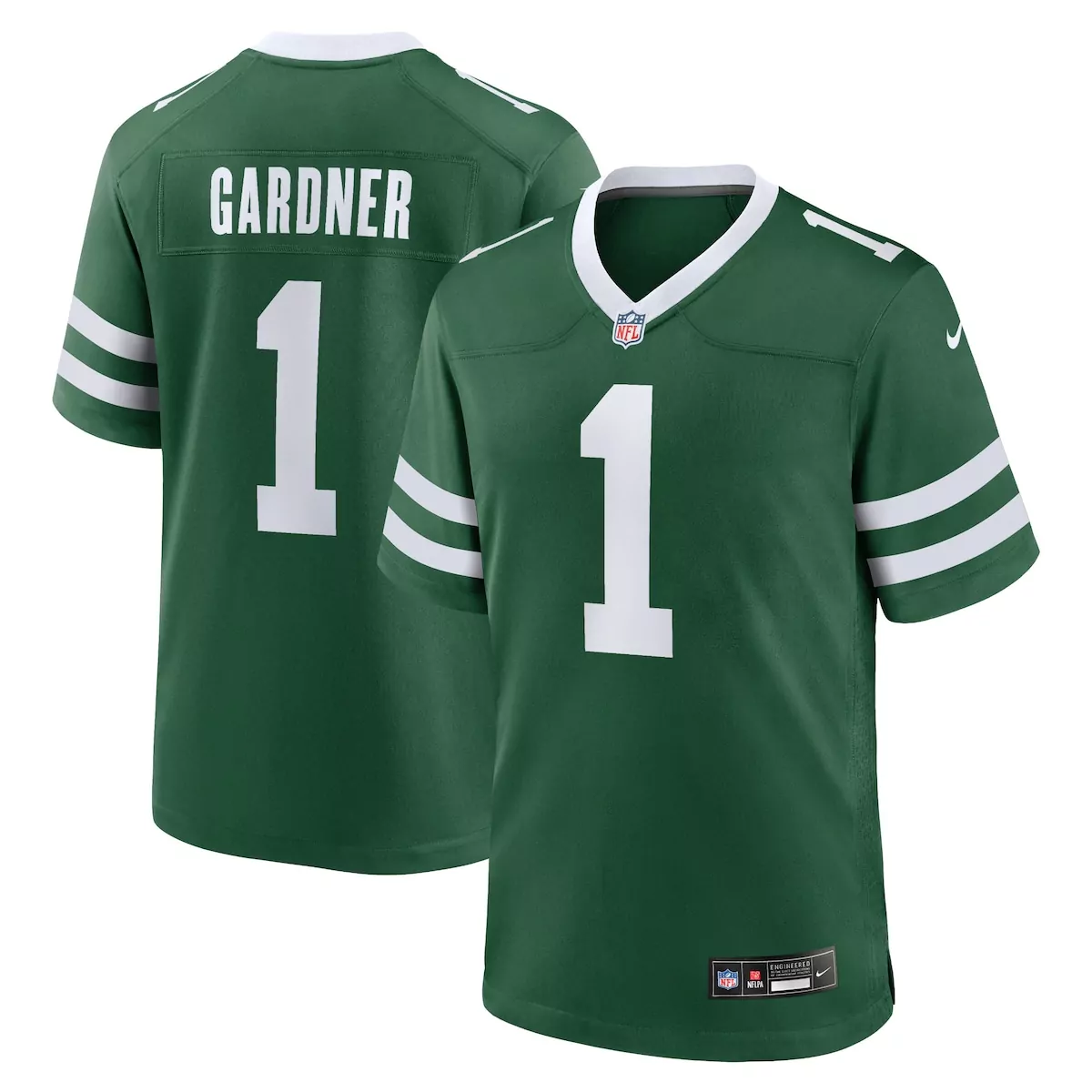 new york jets ahmad sauce gardner legacy green game jersey 88b