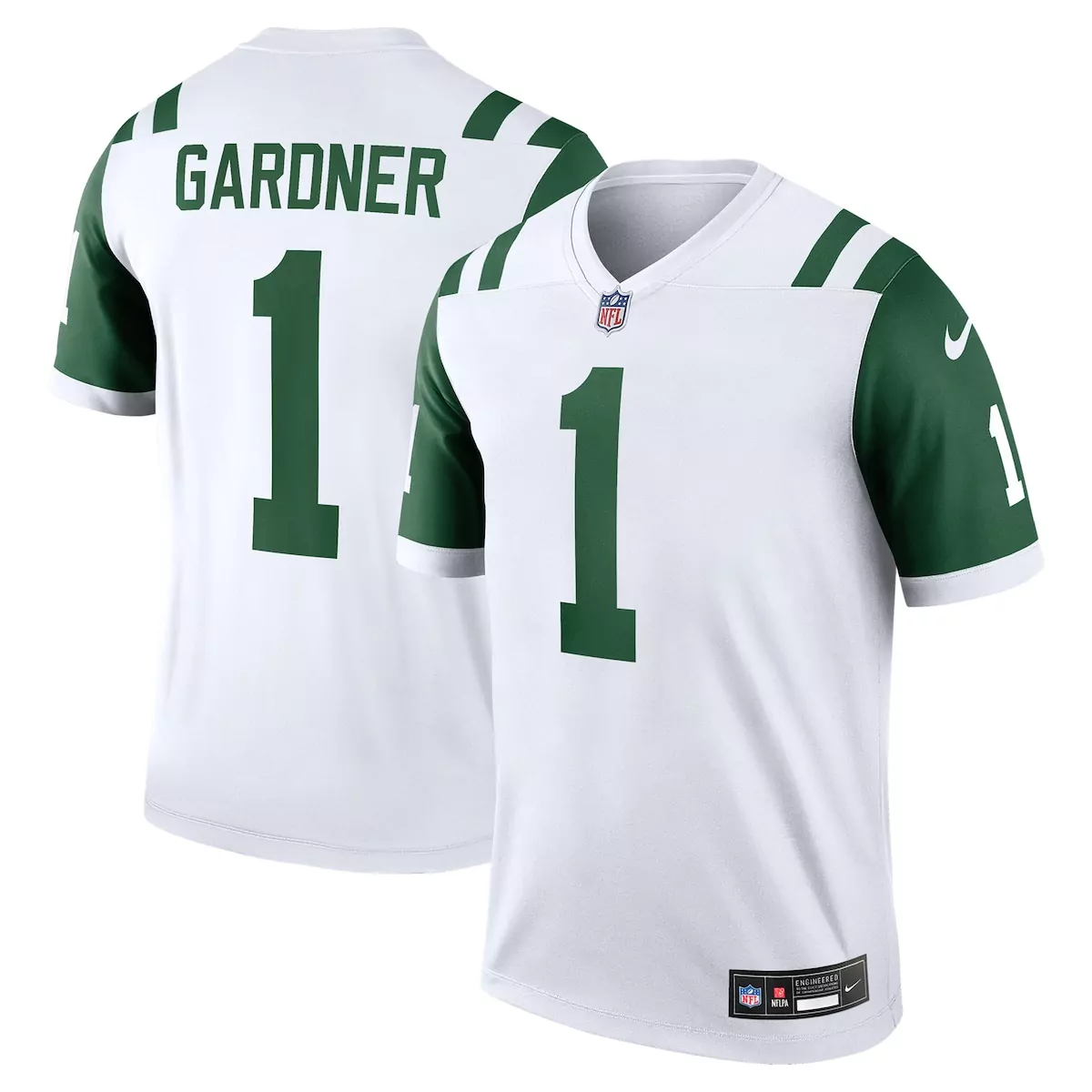 new york jets ahmad sauce gardner white legend player performance top yde
