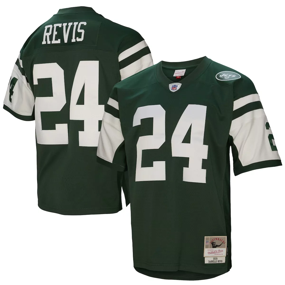 new york jets d j reed legacy white game jersey