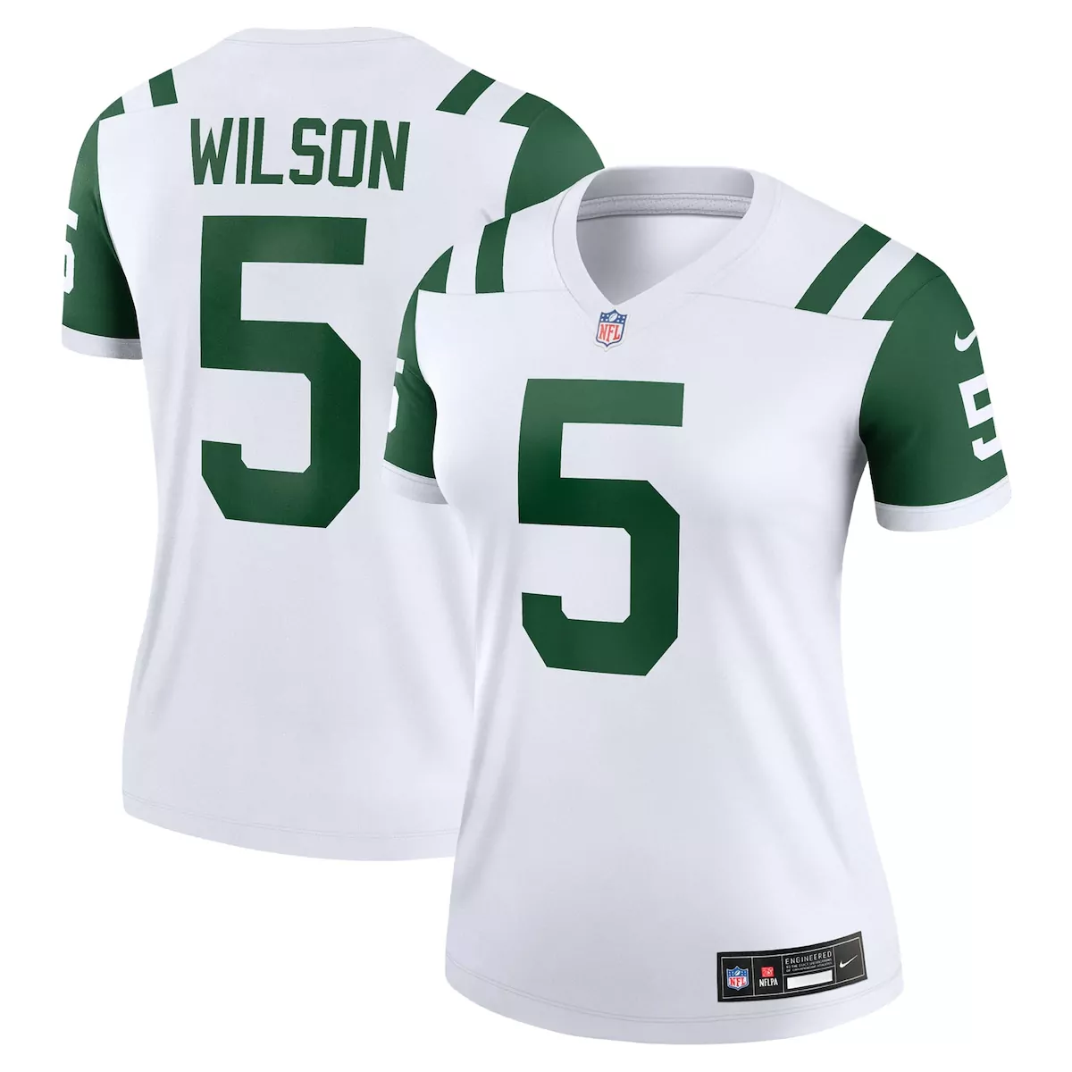 new york jets garrett wilson classic alternate white alternate legend player performance top
