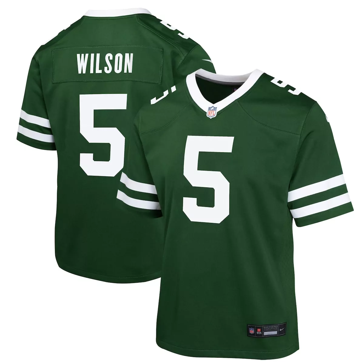 new york jets garrett wilson gotham green vapor untouchable limited jersey 6k8