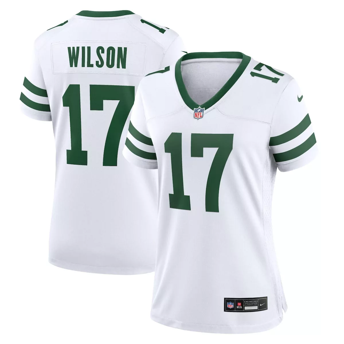 new york jets garrett wilson legacy green vapor f u s e limited jersey