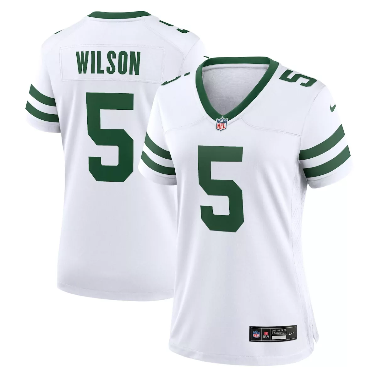 new york jets garrett wilson legacy green vapor f u s e limited jersey
