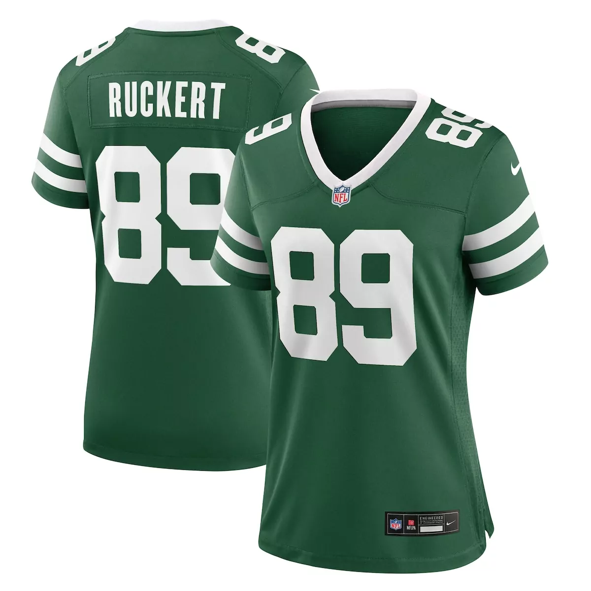 new york jets jeremy ruckert legacy green game jersey