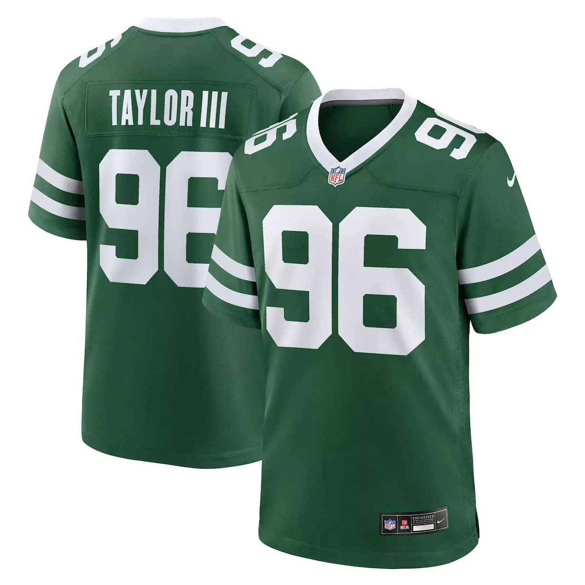 new york jets white custom game jersey