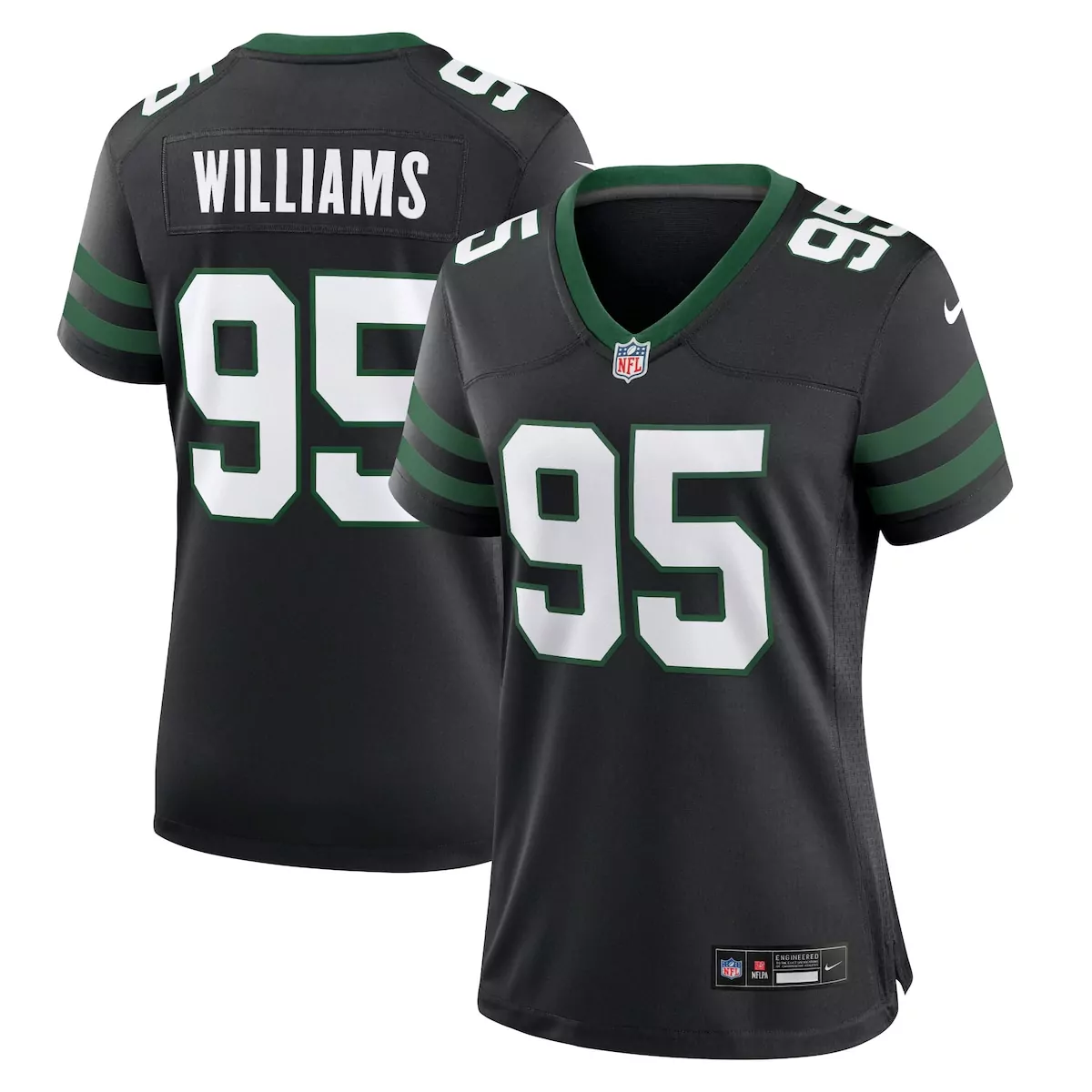 new york jets quinnen williams legacy black alternate game jersey tth