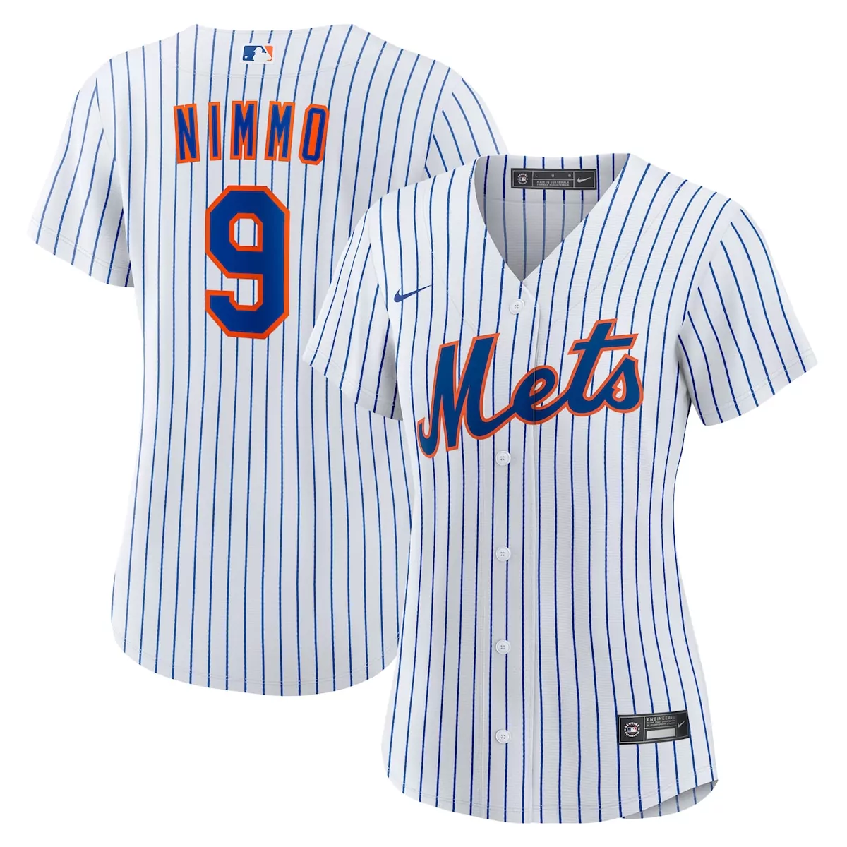 new york mets brandon nimmo white home jersey fu1
