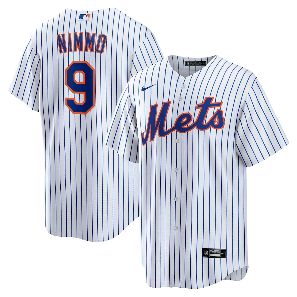 new york mets brandon nimmo white home jersey fu1