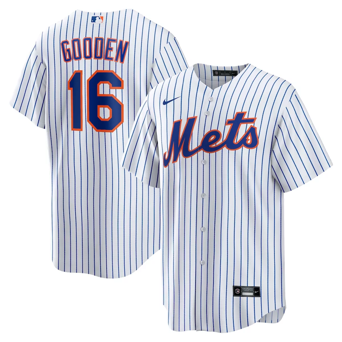 new york mets dwight gooden white home player jersey