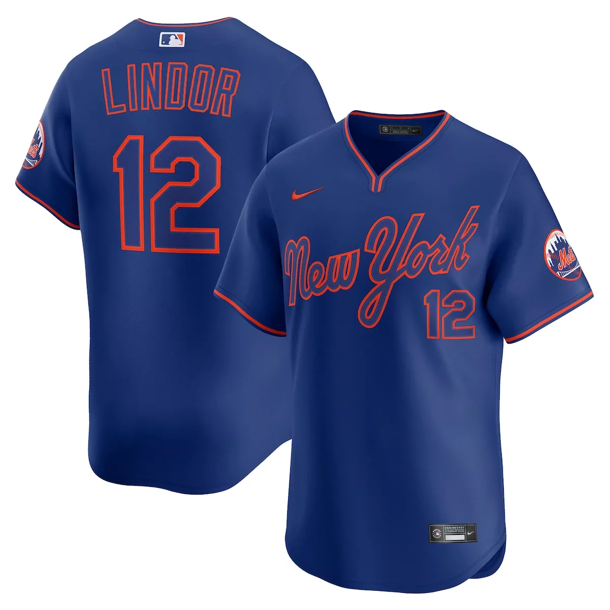 new york mets francisco lindor gray city connect limited player jersey