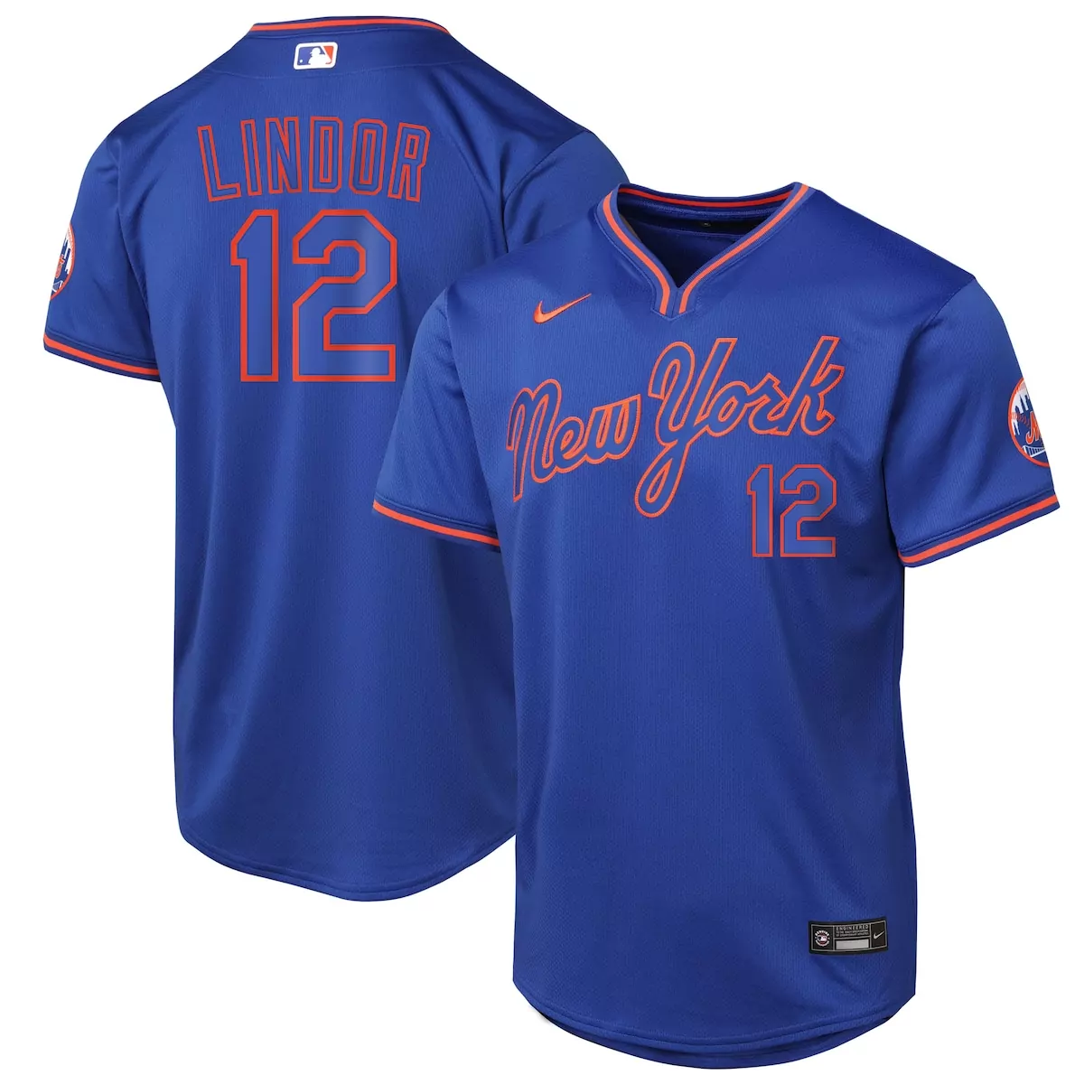 new york mets francisco lindor gray city connect limited player jersey
