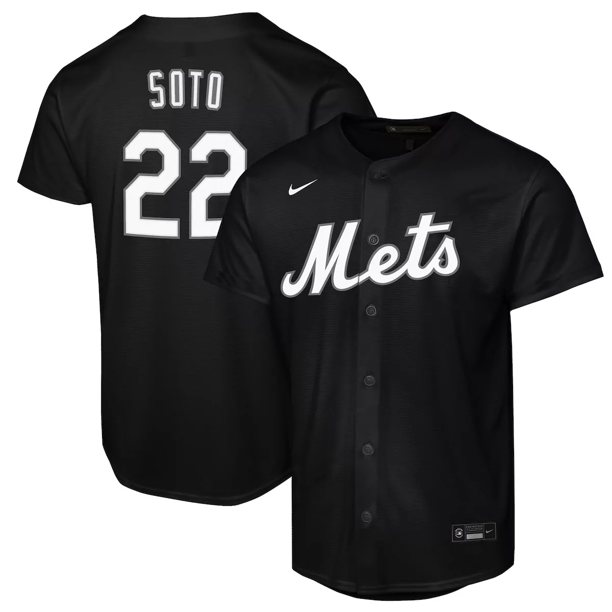 new york mets juan soto black fashion jersey