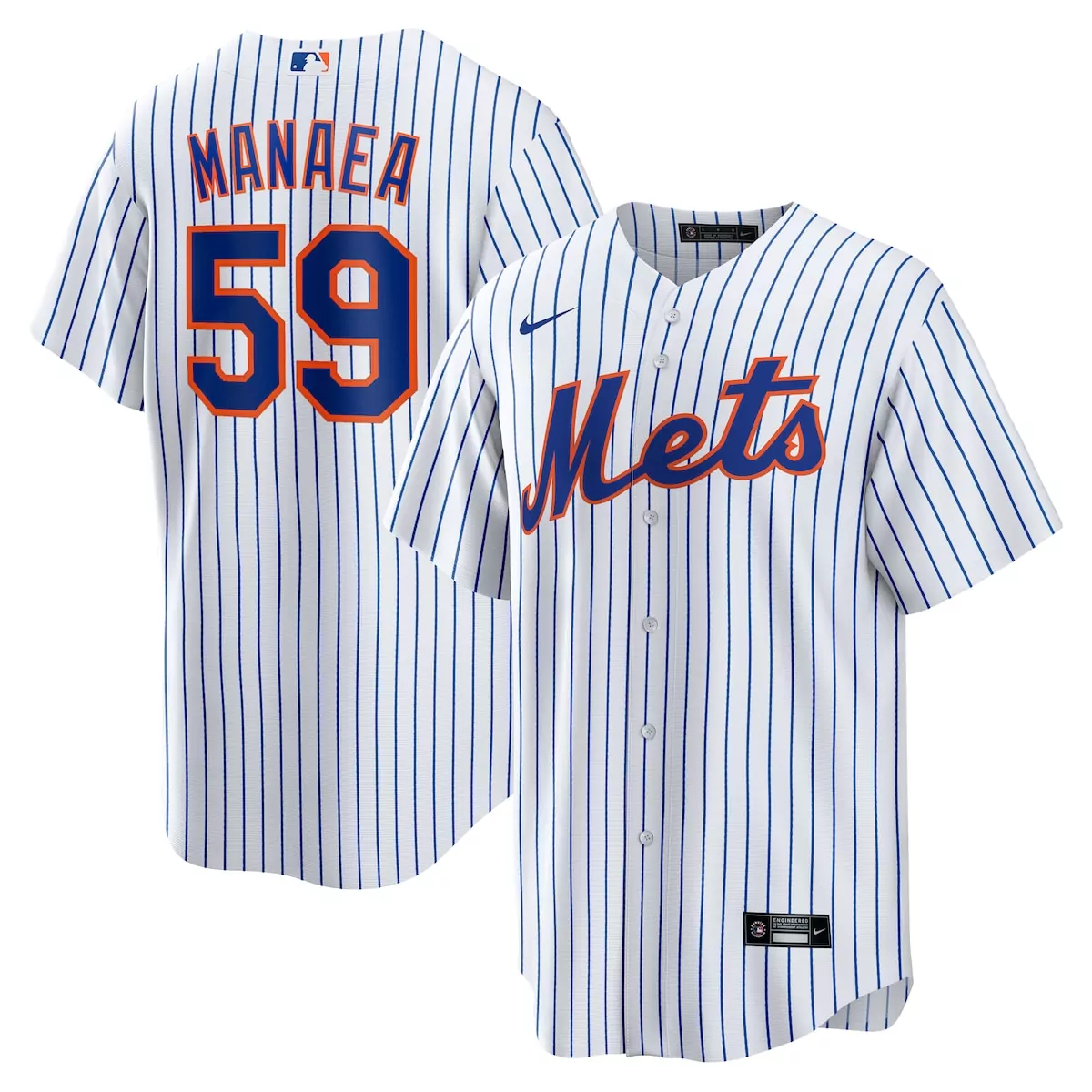 new york mets sean manaea white home jersey 7sc