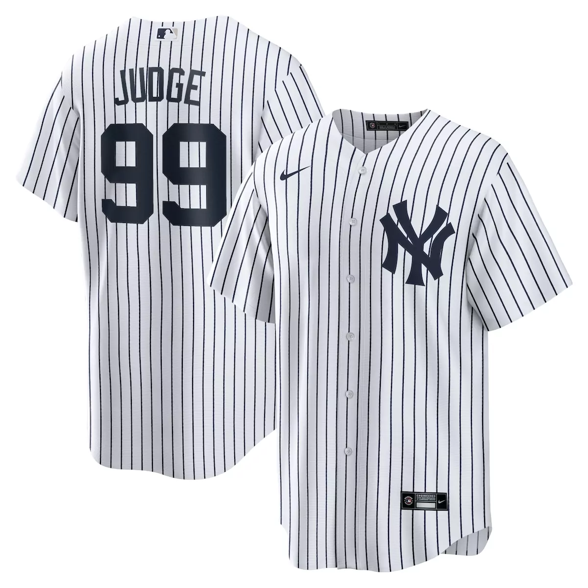 new york yankees aaron judge white home player name jersey aq2