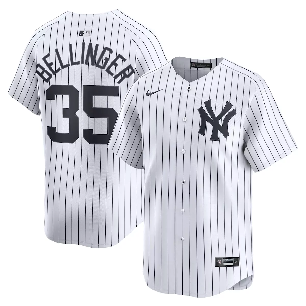 new york yankees cody bellinger white home limited player jersey hcp