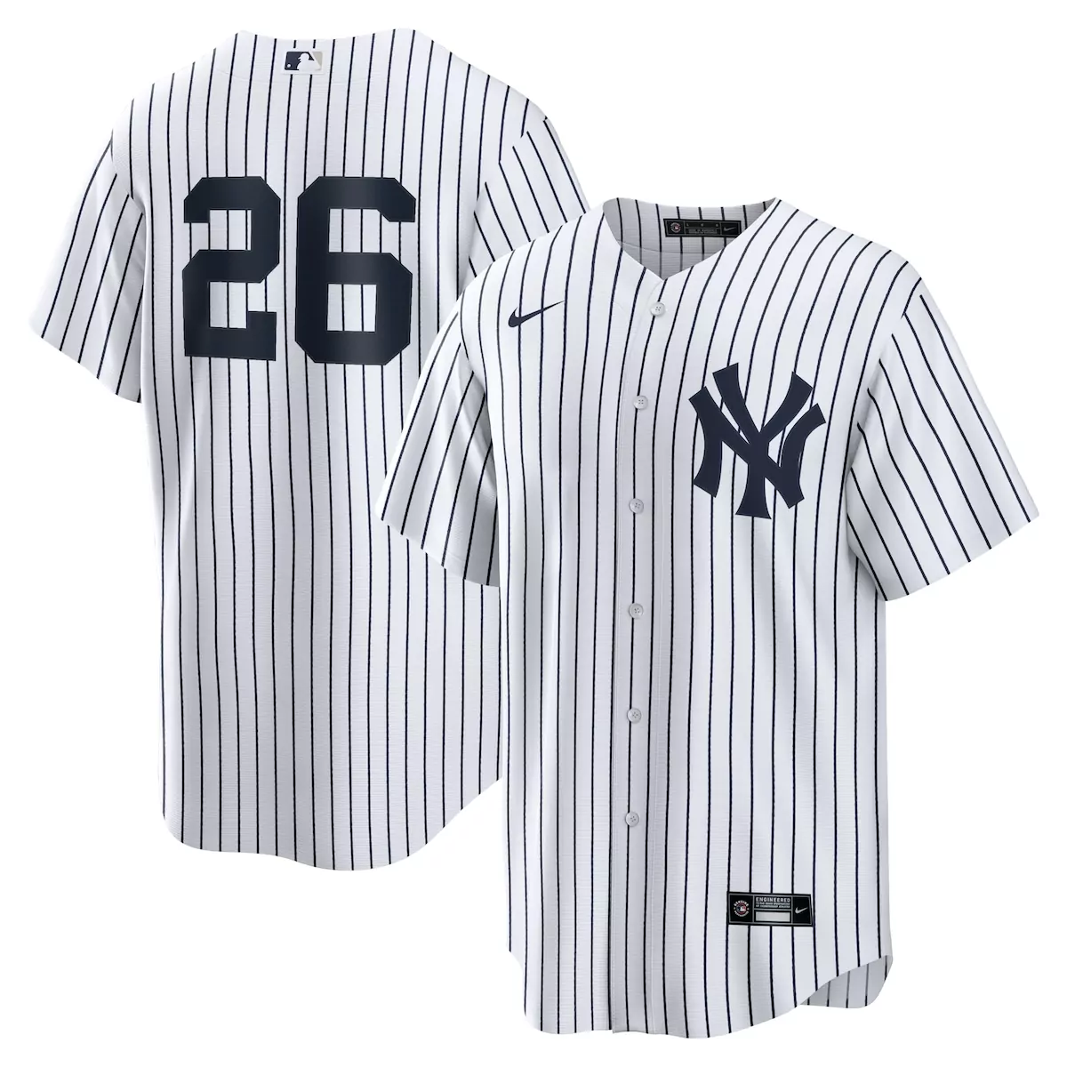 new york yankees dj lemahieu navy alternate player jersey