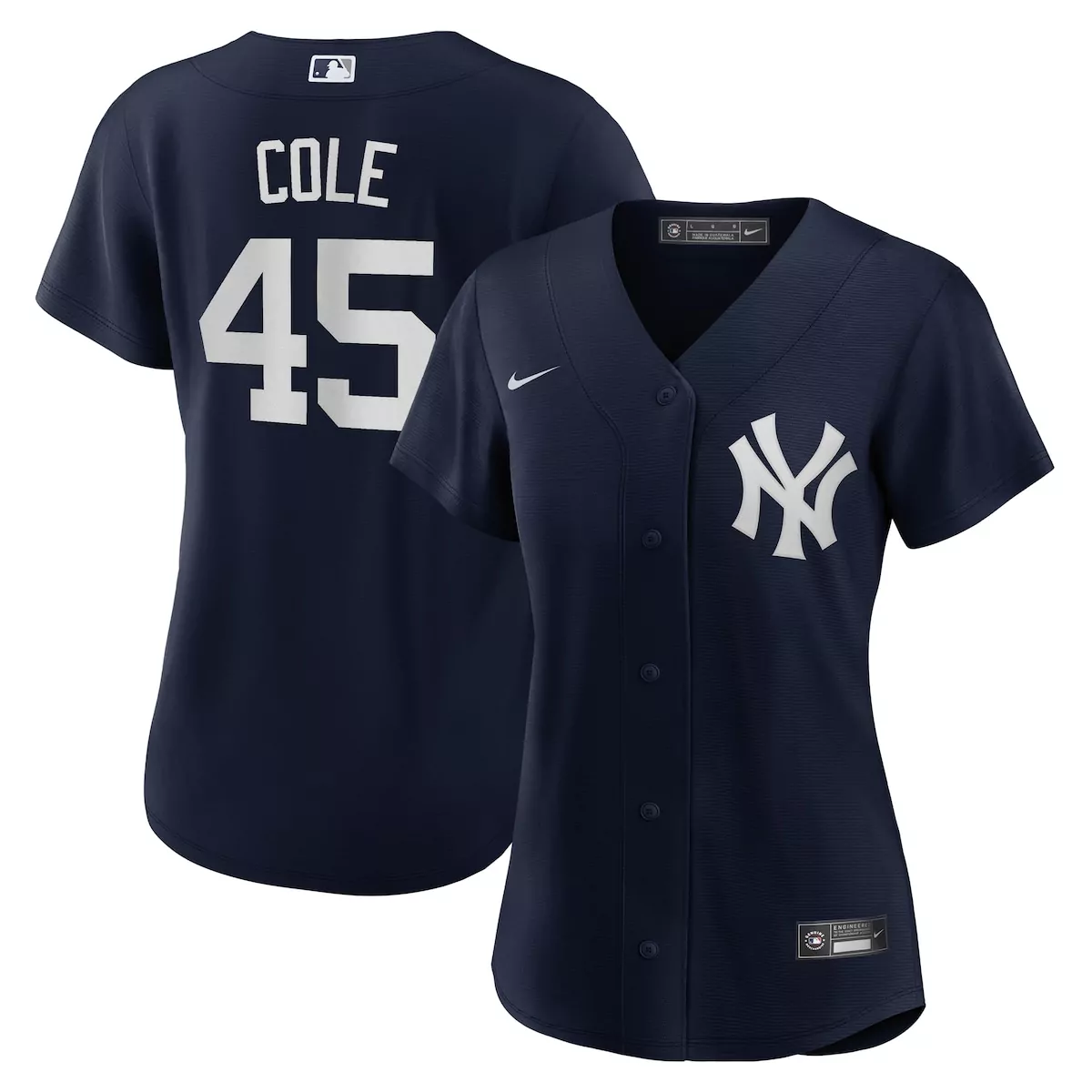 new york yankees gerrit cole navy alternate player jersey 2pp