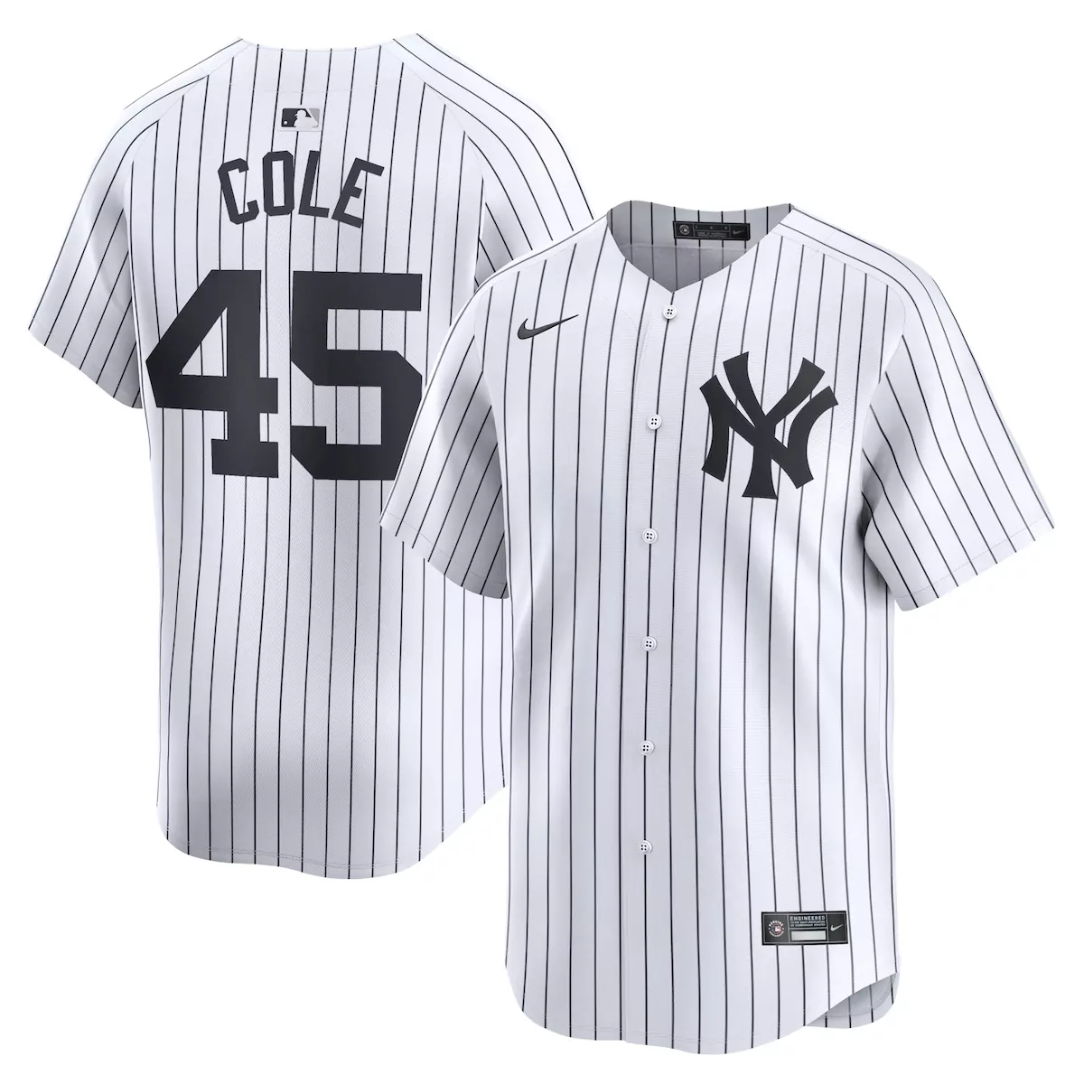 new york yankees gerrit cole navy alternate player jersey 2pp