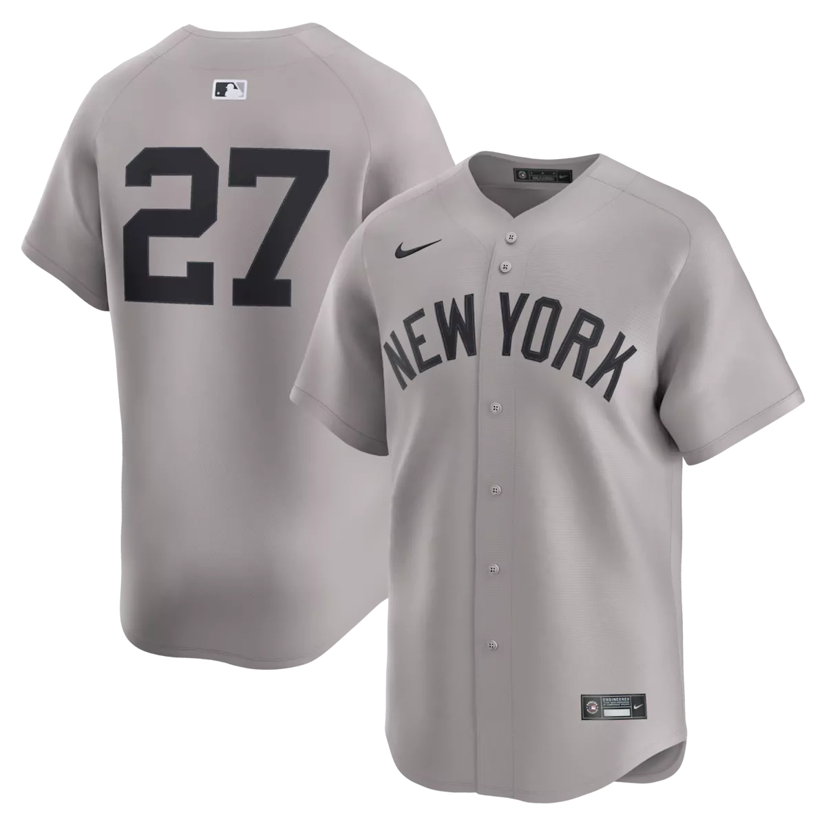 new york yankees giancarlo stanton gray road limited player jersey