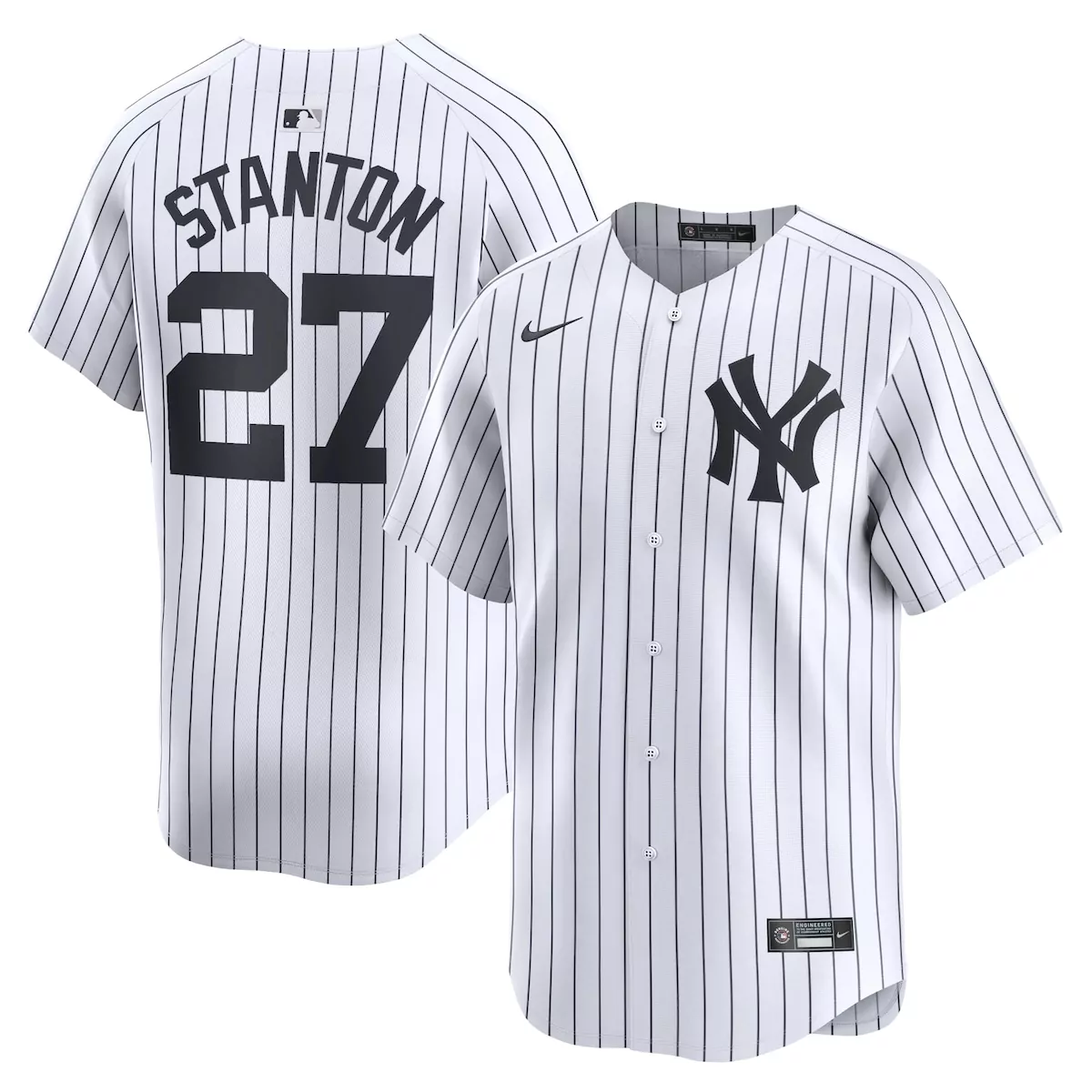 new york yankees giancarlo stanton gray road limited player jersey