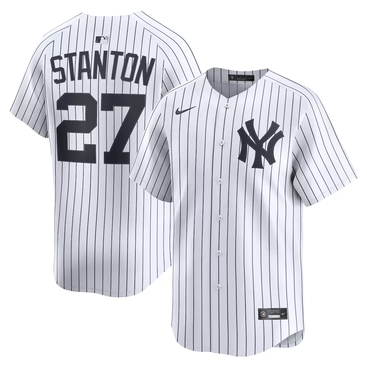 new york yankees giancarlo stanton gray road limited player jersey
