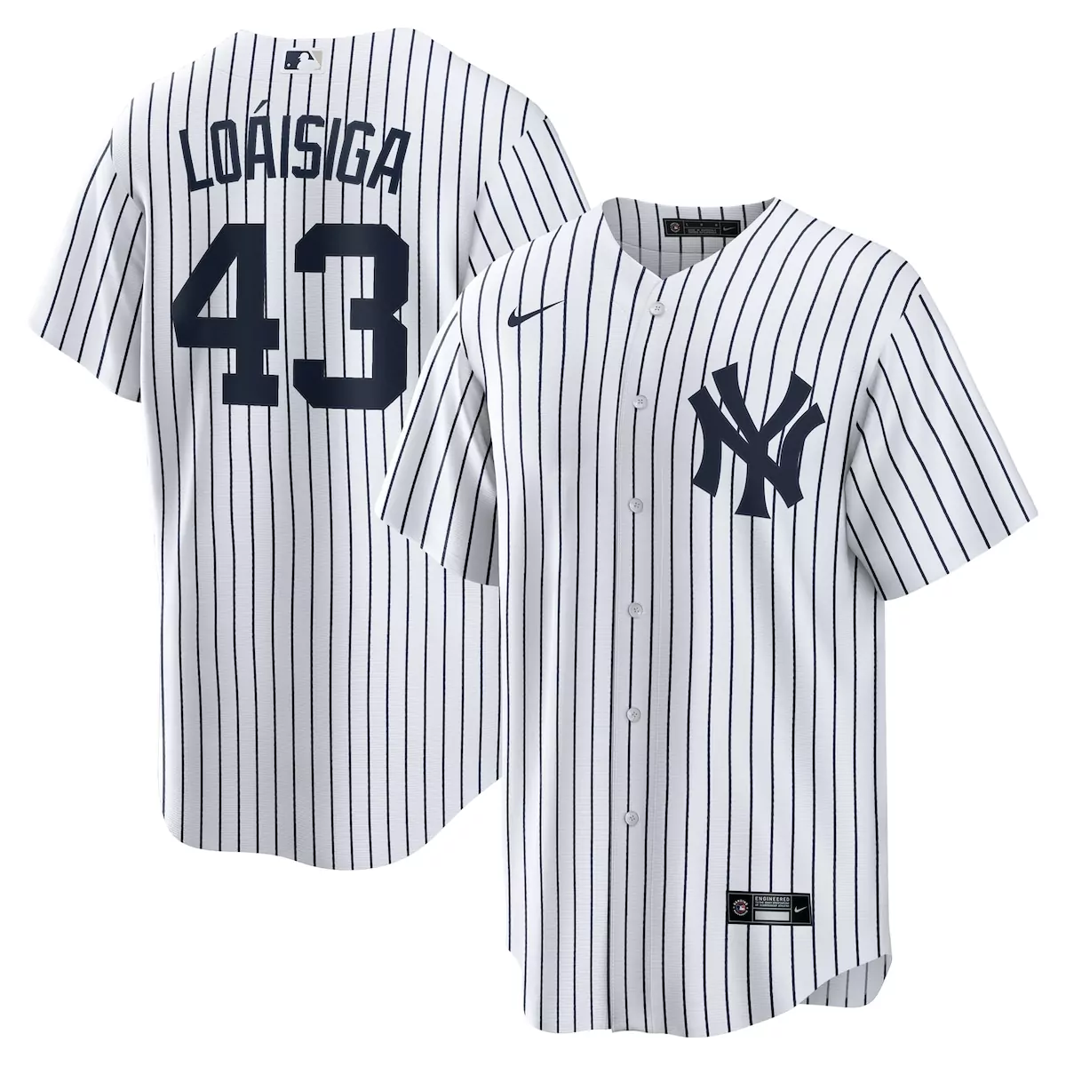 new york yankees jonathan loaisiga white home jersey 6s2
