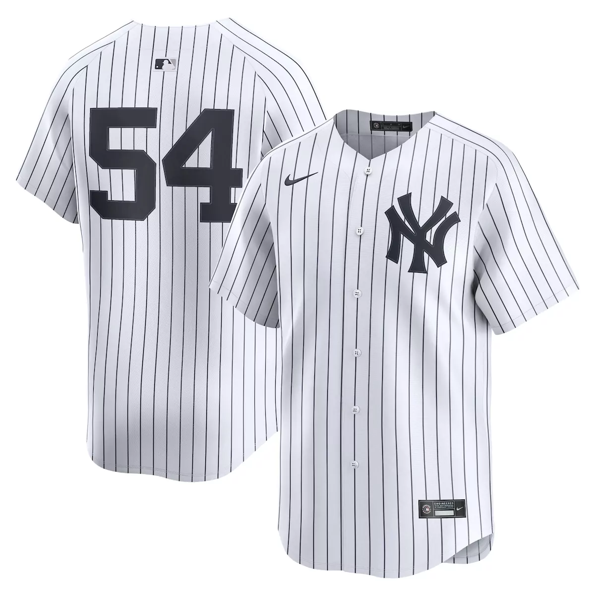 new york yankees max fried white home limited player jersey ttt