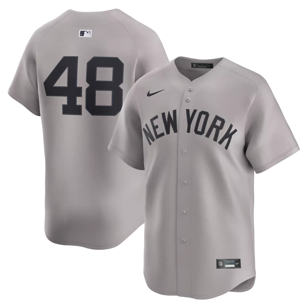 new york yankees paul goldschmidt gray road limited player jersey eve