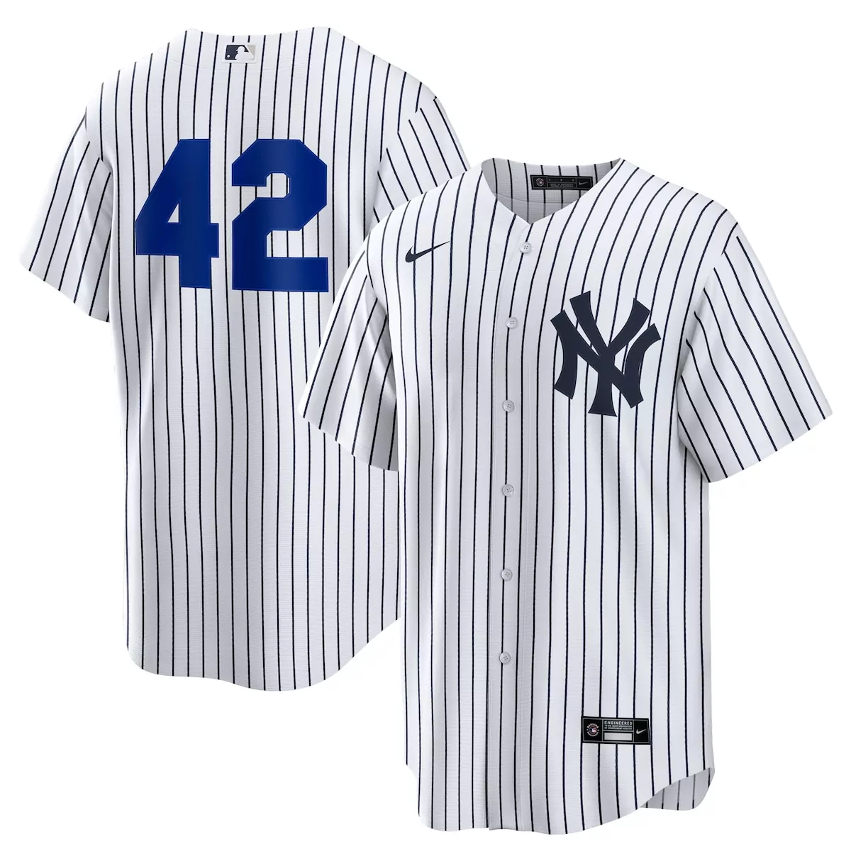 new york yankees white home 2025 jackie robinson day jersey