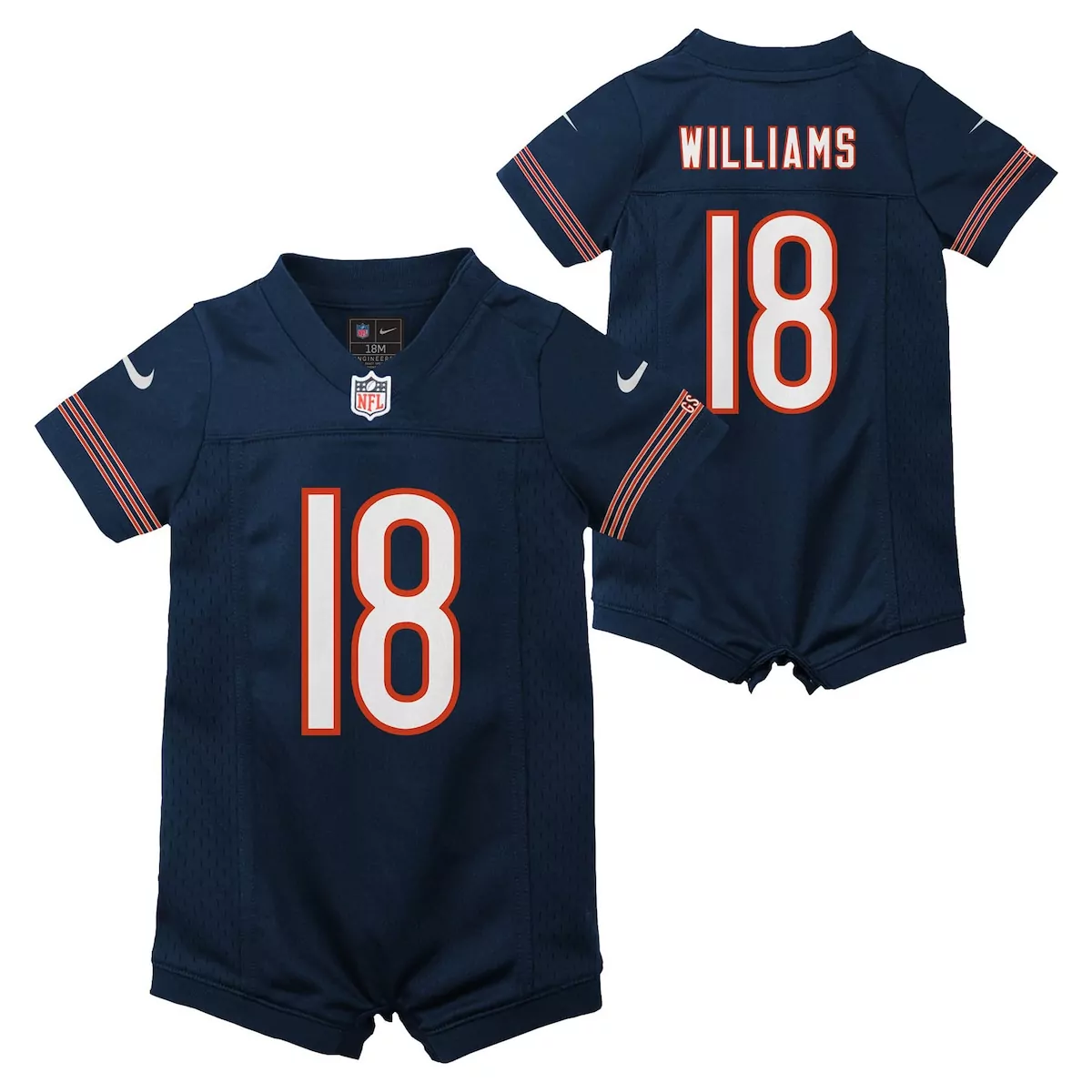 chicago bears caleb williams white vapor f u s e limited jersey tqy